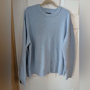 Organic cotton Light Blue Knit Sweater